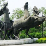 城市雕塑代表城市的精神风貌