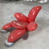 玻璃钢圣诞雕塑，为城市定制一个会发光的梦