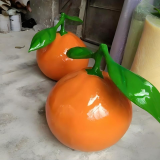 当玻璃钢遇见橘子，定制一枚永恒的金色寓言