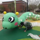 揭秘玻璃钢卡通毛毛虫雕塑的定制之旅